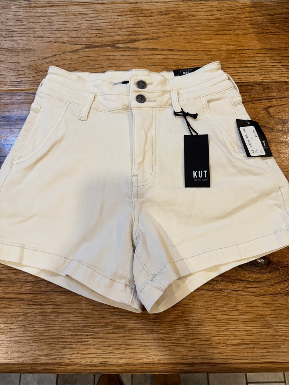 Kut from the Kloth size 0 Jane high rise short nwt